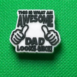 🌼 (5/$10 or 10/$15) NEW “Dad Life” Croc Charm Collection Fathers Day Gift